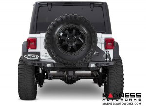 Jeep Wrangler JL Rear Bumper w/ Backup Sensors - Stealth Fighter